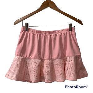 🏷️ Tail Pink Perforated Tennis Athletic Skort Medium M